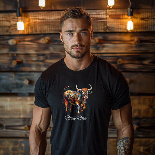 BeesBoer Bold African Bull Men's Tee