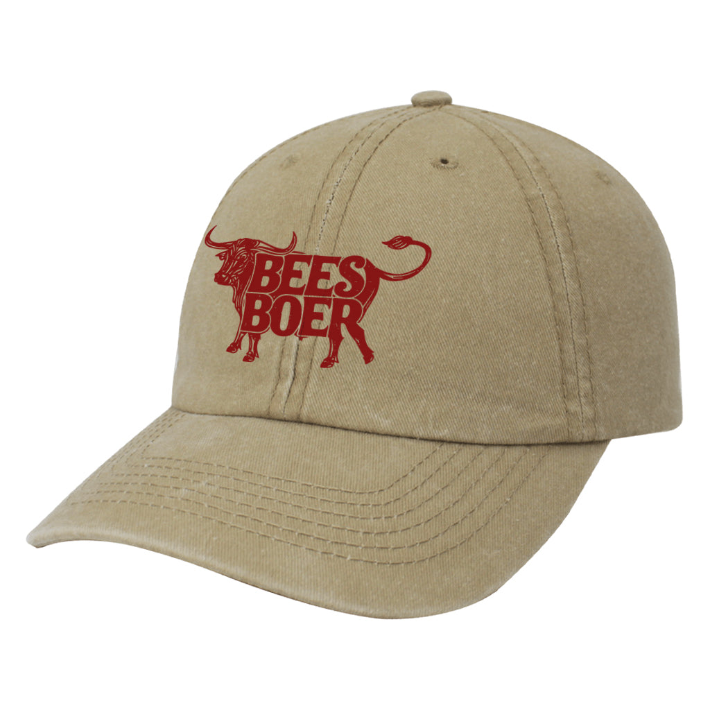 The Bull Branding Khaki Cap – Bees Boer TM