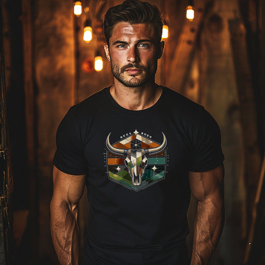 BeesBoer Prism Skull Men's Tee