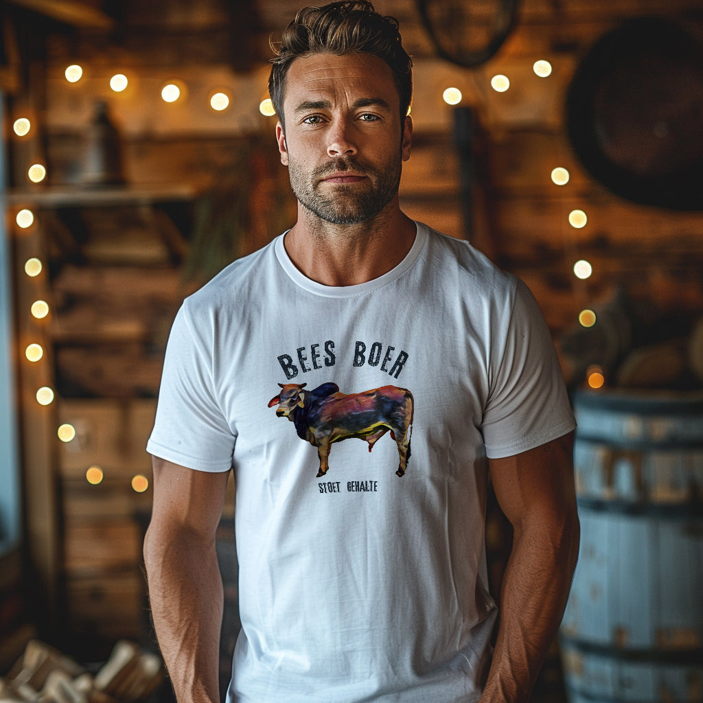 Bees Boer Brahman Bull Men's Tee